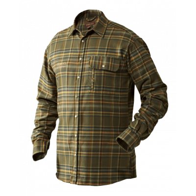 Skjorta Härkila Kaldo Green Check Stl M UTFÖRSÄLJNING