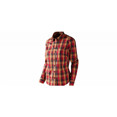 Skjorta Härkila Lara Lady Red/Black Check  UTFÖRSÄLJNING