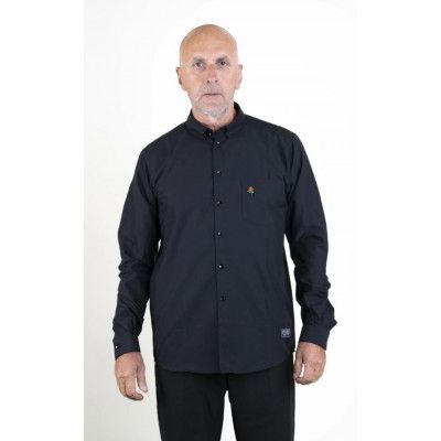 SQRTN CB Sketch Oxford Shirt Black