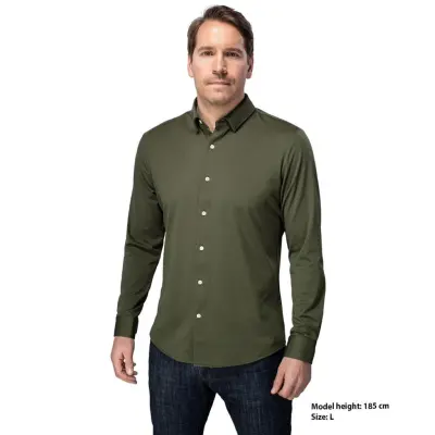 STOIX Marcus Slim Sky Blue Forest Green