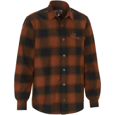 Swedteam M's Lynx Wool Shirt Dark Orange