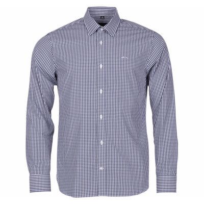 Tailored Shirt L/S, Navy Check, 4xl,  Vandringsskjortor