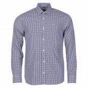 Tailored Shirt L/S, Navy Check, Xl, Skjortor