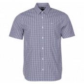 Tailored Shirt S/S, Navy Check, 4xl, Skjortor