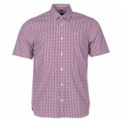 Tailored Shirt S/S, Red Check, 4xl, Vandringsskjortor