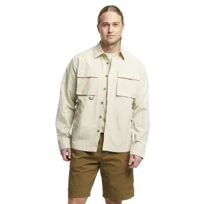 Tenson Camper Overshirt Men Light Beige