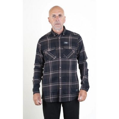 SQRTN TGN Flanell Skjorta Brown