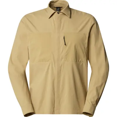 The North Face Men's Lightrange Long Sleeve Shirt Khaki Stone
