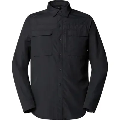 The North Face Men's Sequoia Long Sleeve Shirt Asphalt Grey/NPF