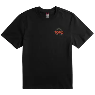 Topo Designs Retro Icon Tee S/S M Black