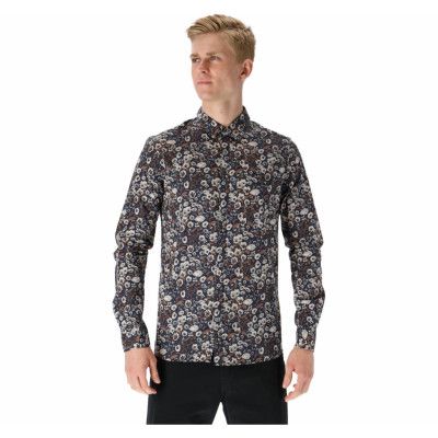 Tostefanno, Bone Brown, L,  Långärmade Skjortor