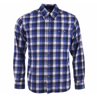 Trekking Shirt L/S, Navy, Xl,  Skjortor