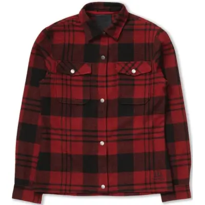 Tretorn W's Sarek Trail Wool Shirt Autumn Red