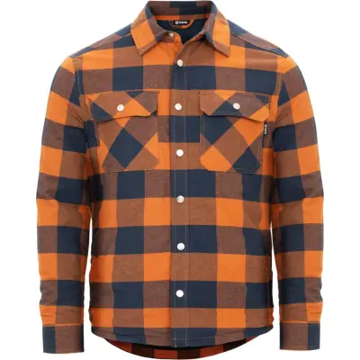 Urberg Men's Padded Flannel Shirt Glazed Ginger