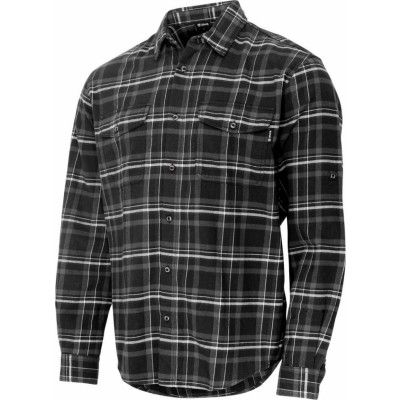 Urberg Men's Trollstein LS Flannel Shirt Black Beauty