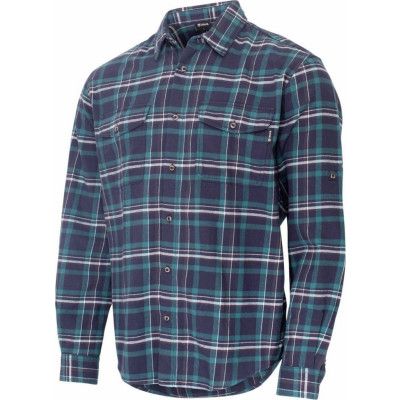 Urberg Men's Trollstein LS Flannel Shirt Blue Nights