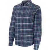 Urberg Women's Trollstein LS Flannel Shirt Blue Nights