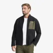 Venture Wind Overshirt Herr Black/Forest Night, Storlek:XS