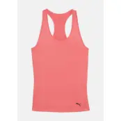 W Tad Essential Racerback Tank, Peach Frost, L, Löparkläder