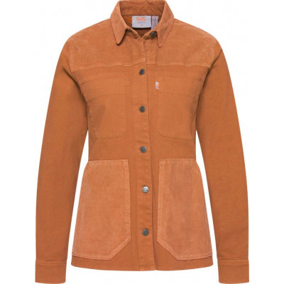 Varg Women's Haga Shirt Jacket Rust Orange