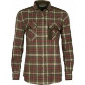 Pinewood Women's Prestwick Exclusive Shirt Hunter Olive/Plum