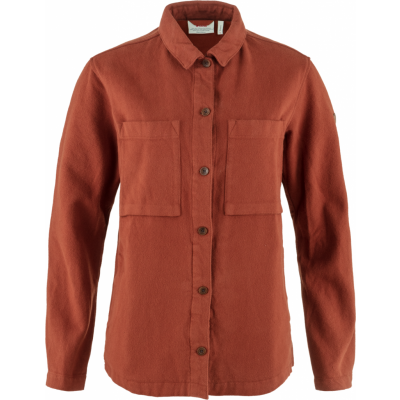 Fjällräven Women's Singi Flannel Overshirt Autumn Leaf