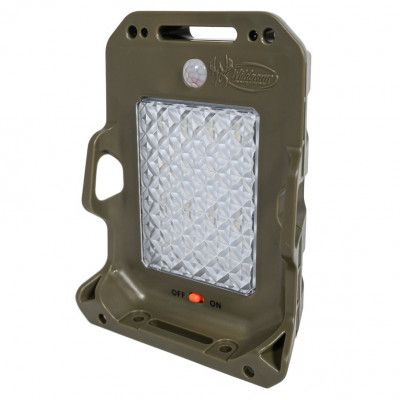 Belysning till foderplats Moonshine grön m rörelse sensor och solpanel