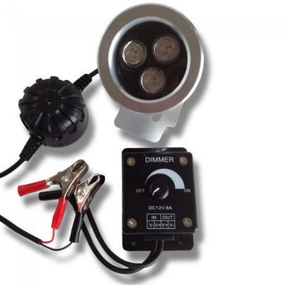 Gyttorp Åtelbelysning 3W LED Trådlös Dimmer