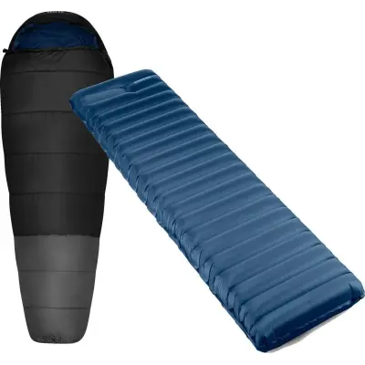 2-Season Sleeping Bag G5 + Airmat Pump
