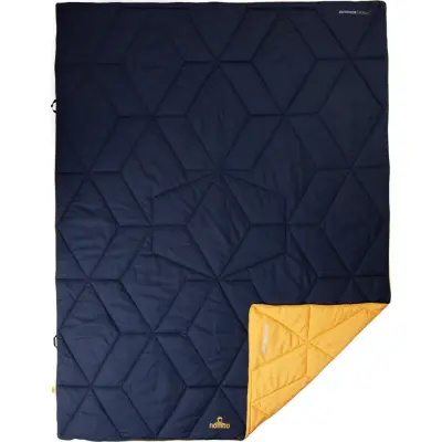 Nomad Aztec Blanket Dark Navy