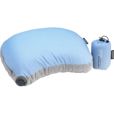 Cocoon Air-Core Hood/Camp Pillow Light Blue/Grey