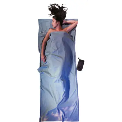 Cocoon TravelSheet Cotton Cactus Blue