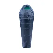 Haglöfs Musca -1 Sleeping Bag 175cm Midnight Blue/Mint Left Zipper