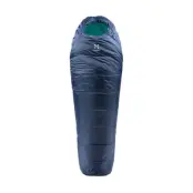 Haglöfs Musca -13 Sleeping Bag 175cm Women Midnight Blue/Mint Left Zipper