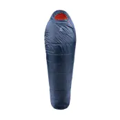 Haglöfs Tarius +1 Sleeping Bag 205cm Midnight Blue/Tangerine Left Zipper