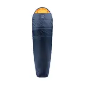 Haglöfs Tarius +6 Sleeping Bag 190cm Midnight Blue/Tangerine Left Zipper