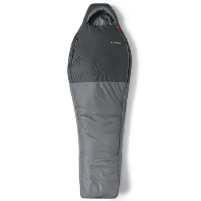 Helsport Pro Fiber -5 Sleeping Bag 185cm Smoky Grey / Ruby Red