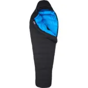 Marmot Paiju Down -12°C Regular Left Zip Black/Clear Blue