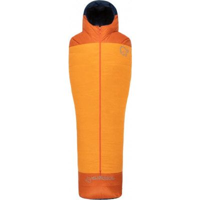 Norrøna Men's Falketind Down 0C Sleeping Bag 185 Orange Popsicle