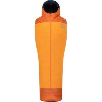 Norrøna Men's Falketind Down 0C Sleeping Bag 185 Orange Popsicle