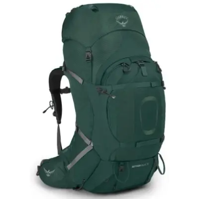 Osprey Aether Plus 70L Axo Green