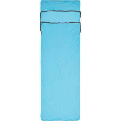 Sea To Summit Breeze Liner Rectangular With Pillow Sleeve Blue Atoll