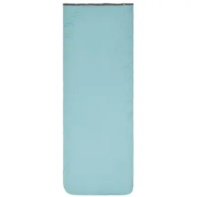 Sea to Summit Comfort Blend Sleeping Bag Liner With Pillow Sleeve Rectangular Aqua Sea Blue