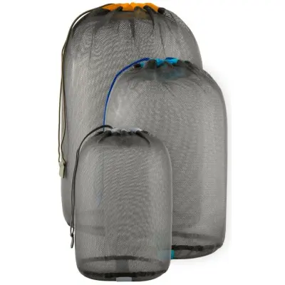 Sea To Summit Eco Mesh Stuffsack Set 5-8-13 L