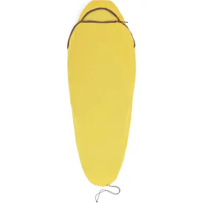 Sea To Summit Reactor Sleeping Bag Liner Mummy Sulphur Yellow