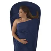 Sea to Summit Sleepliner Cotton Premium Mummy Navy Blue