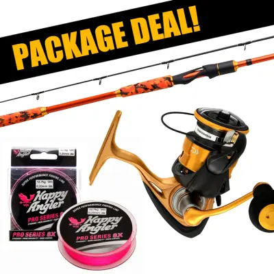 Patriot Fireball Xtreme Pike + Daiwa 23 Aird LT haspelset med flätlina