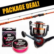 Patriot Fireball Xtreme Pike + Savage Gear SG2 haspelset med flätlina