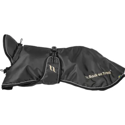 Back on Track Stanley Hundregntäcke Fodrat 25-35 cm Svart