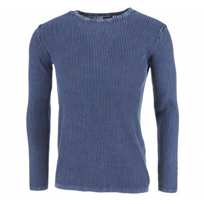 Knit - Stanley, Dark Denim, S,  Solid